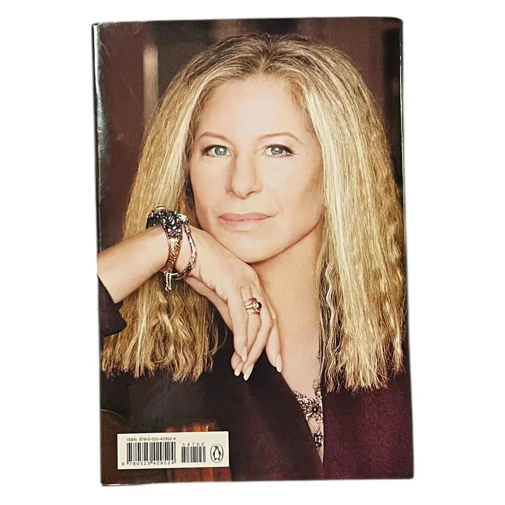 My Name is Barbra by Barbra Streisand, Hardcover Autobiography w/Photos, 970 pgs